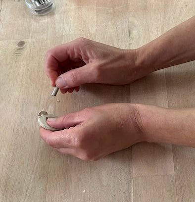 Mushroom Porcelain Solitaire