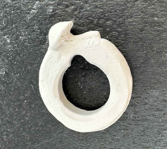 Mushroom Porcelain Solitaire